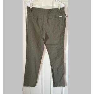 Columbia Cargo Pants Green Slim Fit Men’s Size 34Wx32L Outdoor‎ Camping Hiking